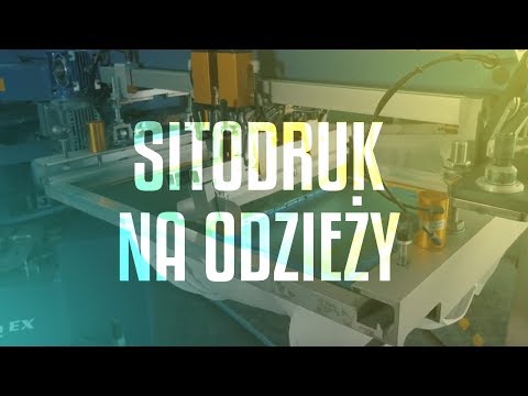 Sitodruk wykonywany na koszulkach w firmie Reflect