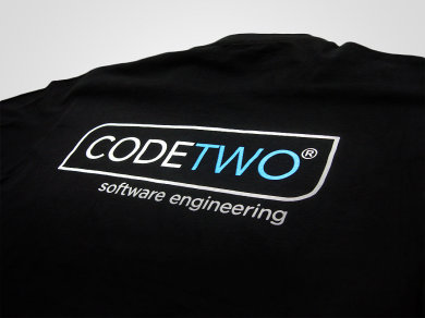 Druk cyfrowy DTG na koszulkach bawełnianych dla Code Two